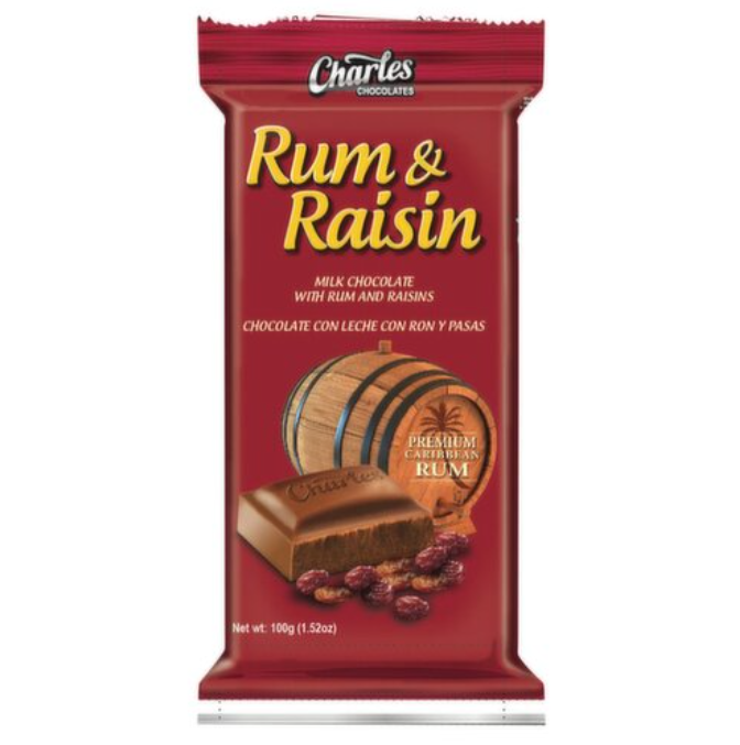 Rum and Raisin Chocolate